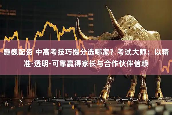 巍巍配资 中高考技巧提分选哪家？考试大师：以精准·透明·可靠赢得家长与合作伙伴信赖