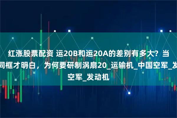 红涨股票配资 运20B和运20A的差别有多大？当他们同框才明白，为何要研制涡扇20_运输机_中国空军_发动机